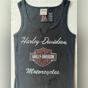 Harley Davidson Womens Tank Black XS